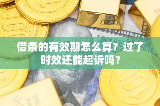 武汉借条的有效期怎么算？过了时效还能起诉吗？